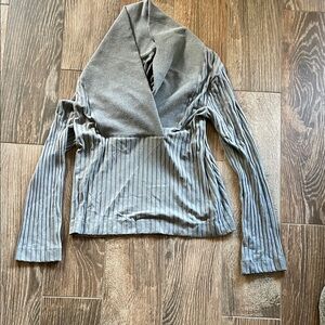 Nike yoga ribbed top small